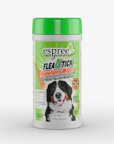 Espree Flea & Tick Repellent Wipes