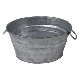 Flat Steel Tub, 1-Qt.