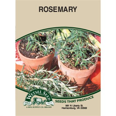 Wetsel Seed Rosemary (175mg Packet)