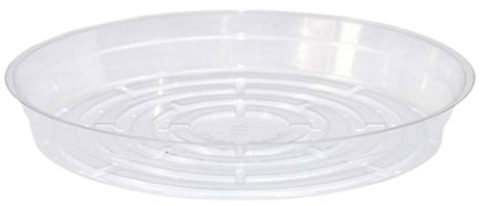 CLEAR VINYL  SAUCER 10 INCH