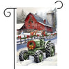 Briarwood Lane Christmas on the Farm Winter Garden Flag