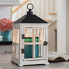 Candle Warmers Weathered White Wooden Lantern