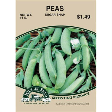 Wetsel Seed Peas - Sugar Snap