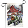 Briarwood Lane Christmas on the Farm Winter Garden Flag