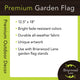 Briarwood Lane Holiday Birdhouse Garden Flag