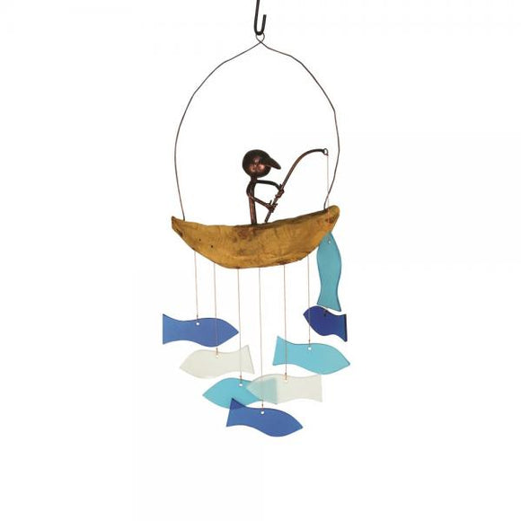 Gift Essentials Fisherman Glass Chime