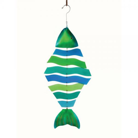 Gift Essentials Fish Bones Glass Suncatcher