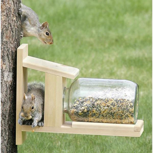Songbird Essentials Squirrel Jar Feeder