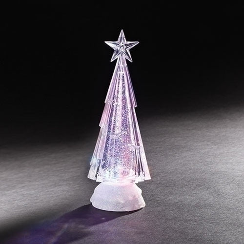 Roman LED Swirl Chiseled Tree