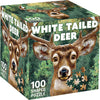 MasterPieces White Tail Deer 100 Piece Shaped Jigsaw Puzzle