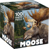 MasterPieces Moose 100 Piece Shaped Jigsaw Puzzle