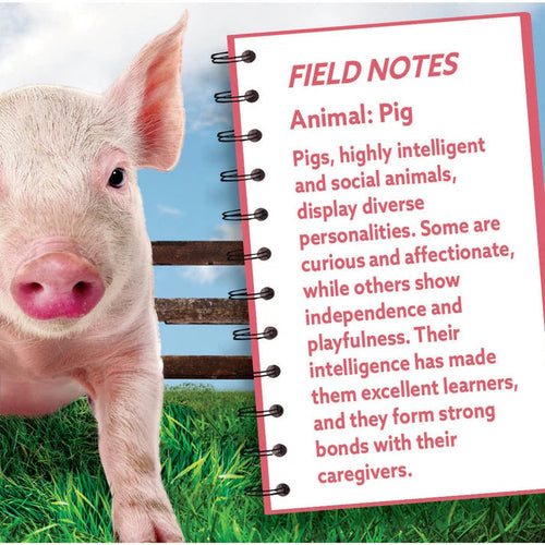 MasterPieces Pig 100 Piece Shaped Jigsaw Puzzle