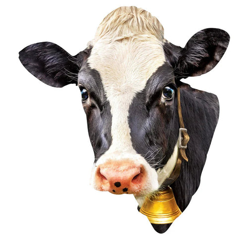 MasterPieces Cow 100 Piece Shaped Jigsaw Puzzle
