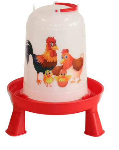 Little Giant Illustrated Poultry Waterer with Legs