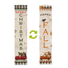 Briarwood Lane Fall Winter Truck Pine Reversible Porch Leaner