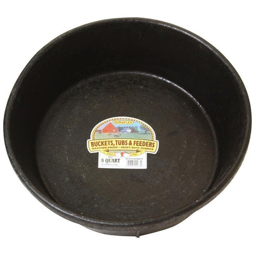 LITTLE GIANT RUBBER FEED PAN (2 QT)