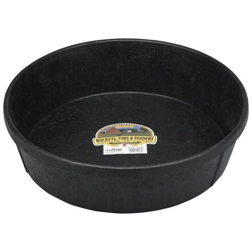 LITTLE GIANT RUBBER FEED PAN (2 QT)